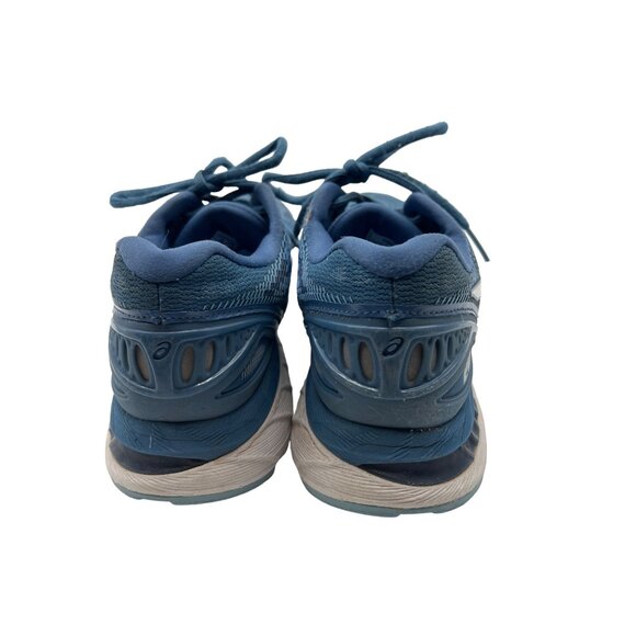 Asics Gel-Nimbus 20 Womens Running Shoes Size 7 Blue Lightweight Breathable Mesh - Picture 4 of 7